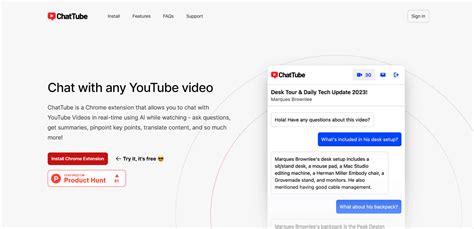 chartube.com|Chat with Youtube videos and PDF documents using AI.